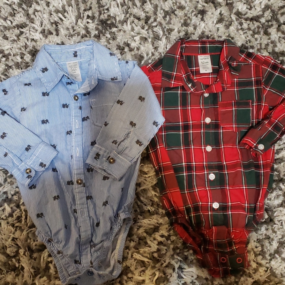 12m formal onesies